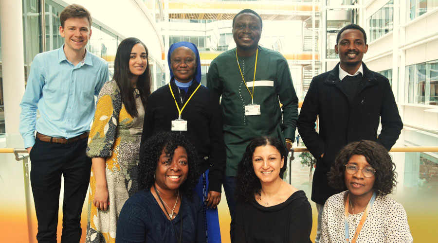 LSHTM team who visited GlaxoSmithKline 