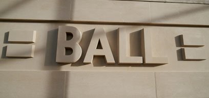 Alice Augusta Ball name on LSHTM building